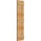 Ekena Millwork Joined Board-n-Batten Shutters, Rough Sawn Western Red Cedar, 16 1/8W x 65H, PR RBJ06S16X065RWR - alternate 3